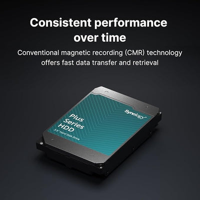 Synology Plus Series HAT3310 Hard Drive - 12TB / 3.5-inch / SATA-III / 7200 RPM / 281MB Buffer