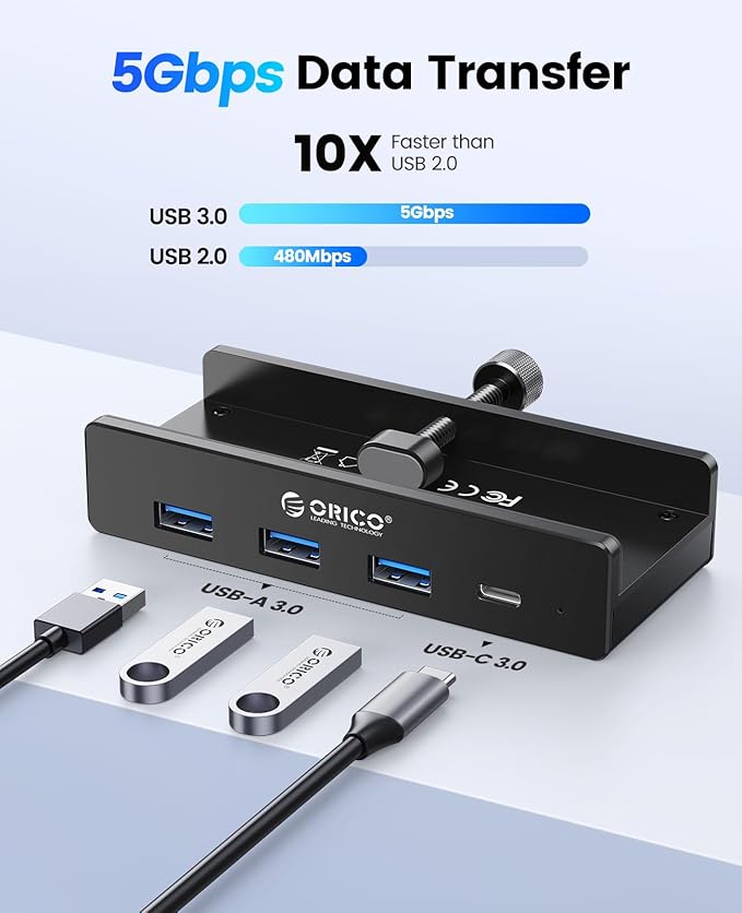 ORICO Desktop Media Dock - USB3.0 / Black