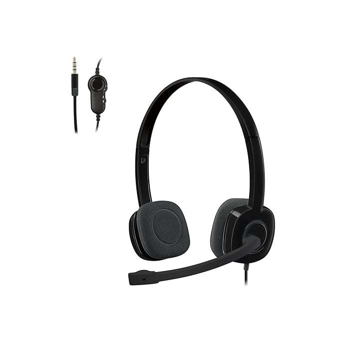 Logitech Stereo Headset H151 - 3.5 mm / Black