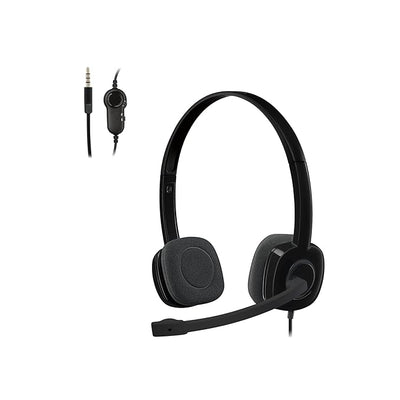 Logitech Stereo Headset H151 - 3.5 mm / Black