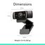 Logitech C922 HD Pro Stream Webcam - 1080p / 30fps / USB 2.0 / Black - Webcam