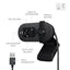 Logitech Brio 100 Full HD Webcam - 2MP / USB-A / Rose