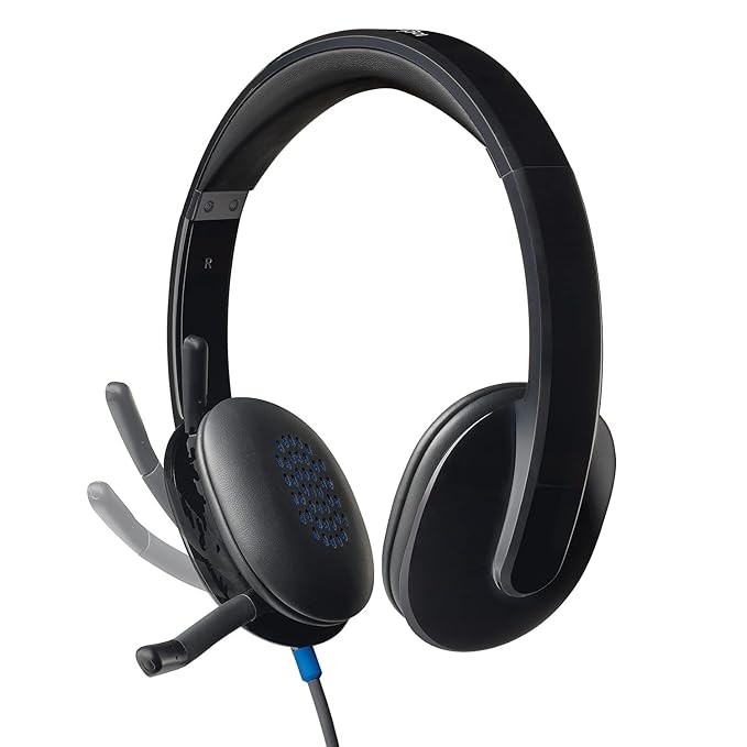 Logitech H540 USB Wired Headset - Wired / USB / Stereo / Black