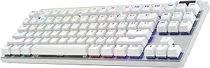LOGITECH Pro X TKL LIGHTSPEED Wireless Gaming Keyboard - White