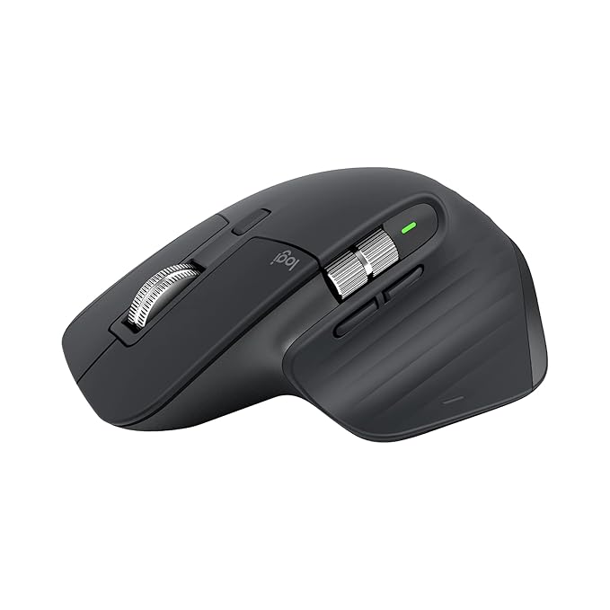 Logitech MX Master 3S Advanced Performance Wireless Mouse - Graphite