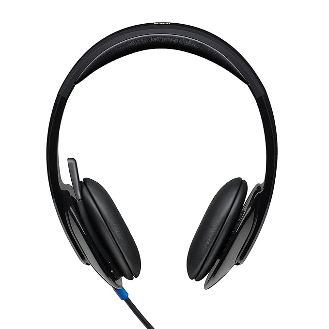 Logitech H540 USB Wired Headset - Wired / USB / Stereo / Black