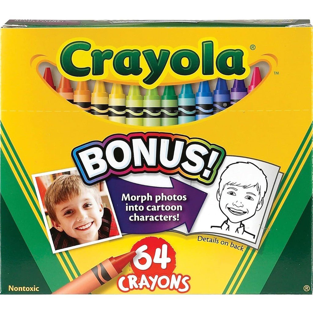 64 ct - Non - Paggable Crayon Colors