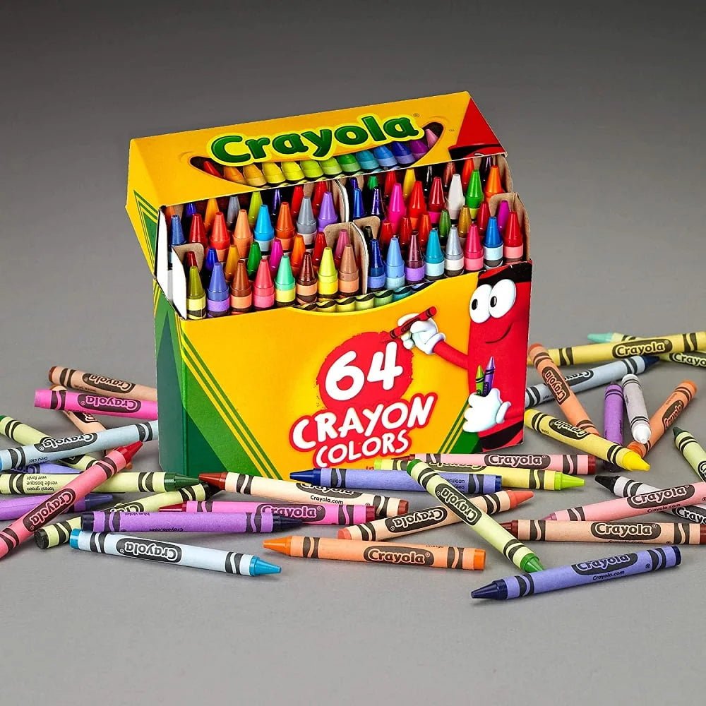 64 ct - Non - Paggable Crayon Colors