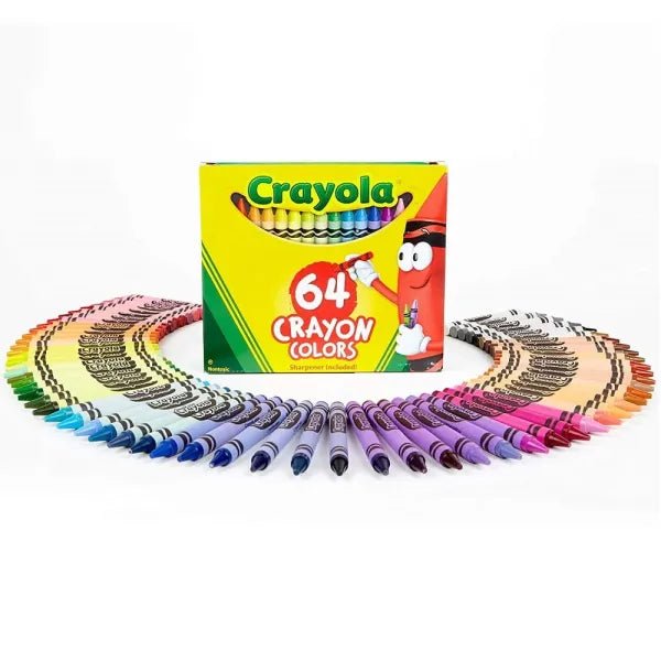 64 ct - Non - Paggable Crayon Colors