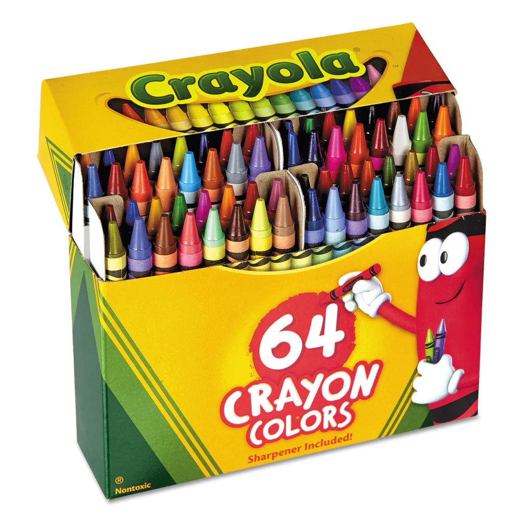 64 ct - Non - Paggable Crayon Colors