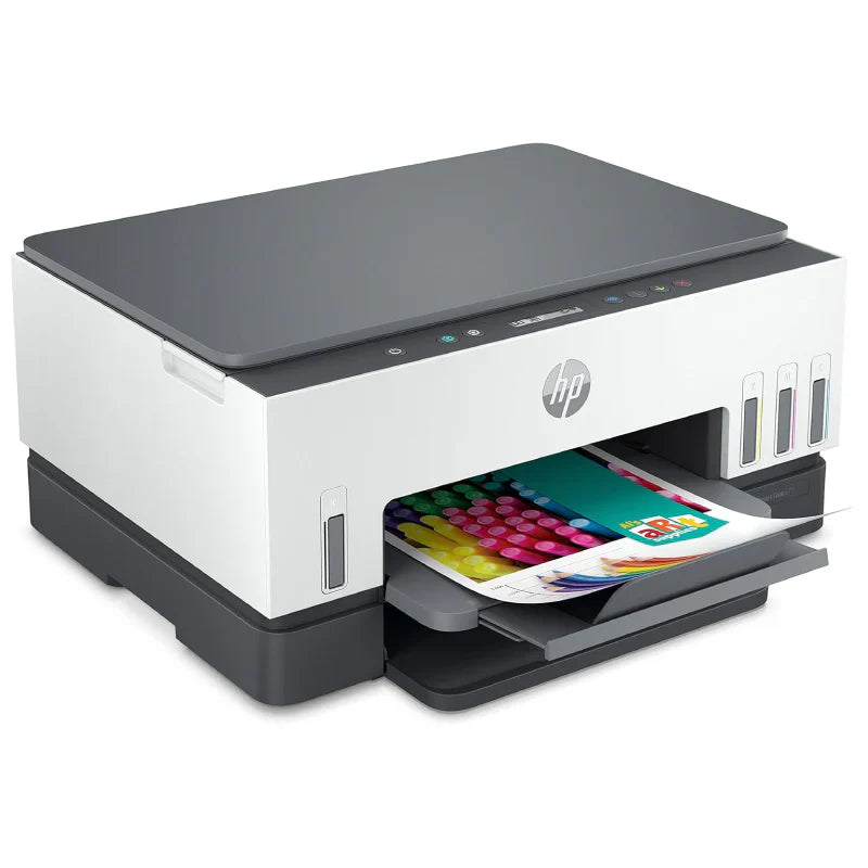 HP Smart Tank 670 AIO - 12ppm / 4800dpi / A4 / USB / Wi-Fi / Color Inkjet - Printer