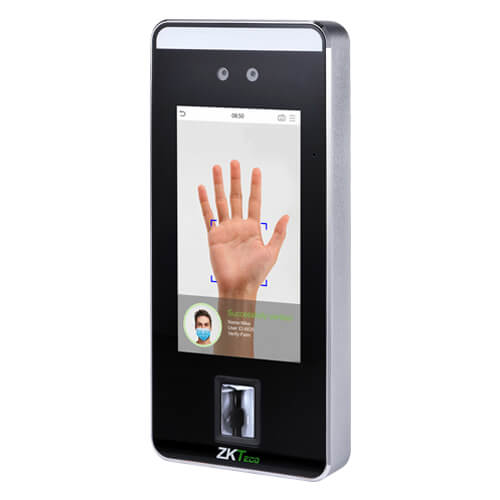 ZKTeco SpeedFace-V5L [P] Face & Palm Recognition Terminal with Mask Detection