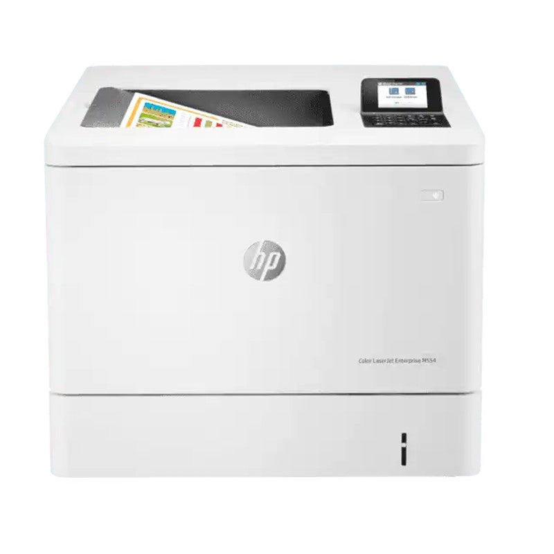 HP Color LaserJet Enterprise M554dn Color Printer, Duplex Printing, Network