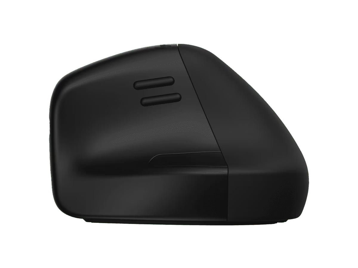 HP 920 Ergonomic Vertical Wireless Mouse - Up to 4000 dpi / 6 Buttons (5 Programmable) / Black Color