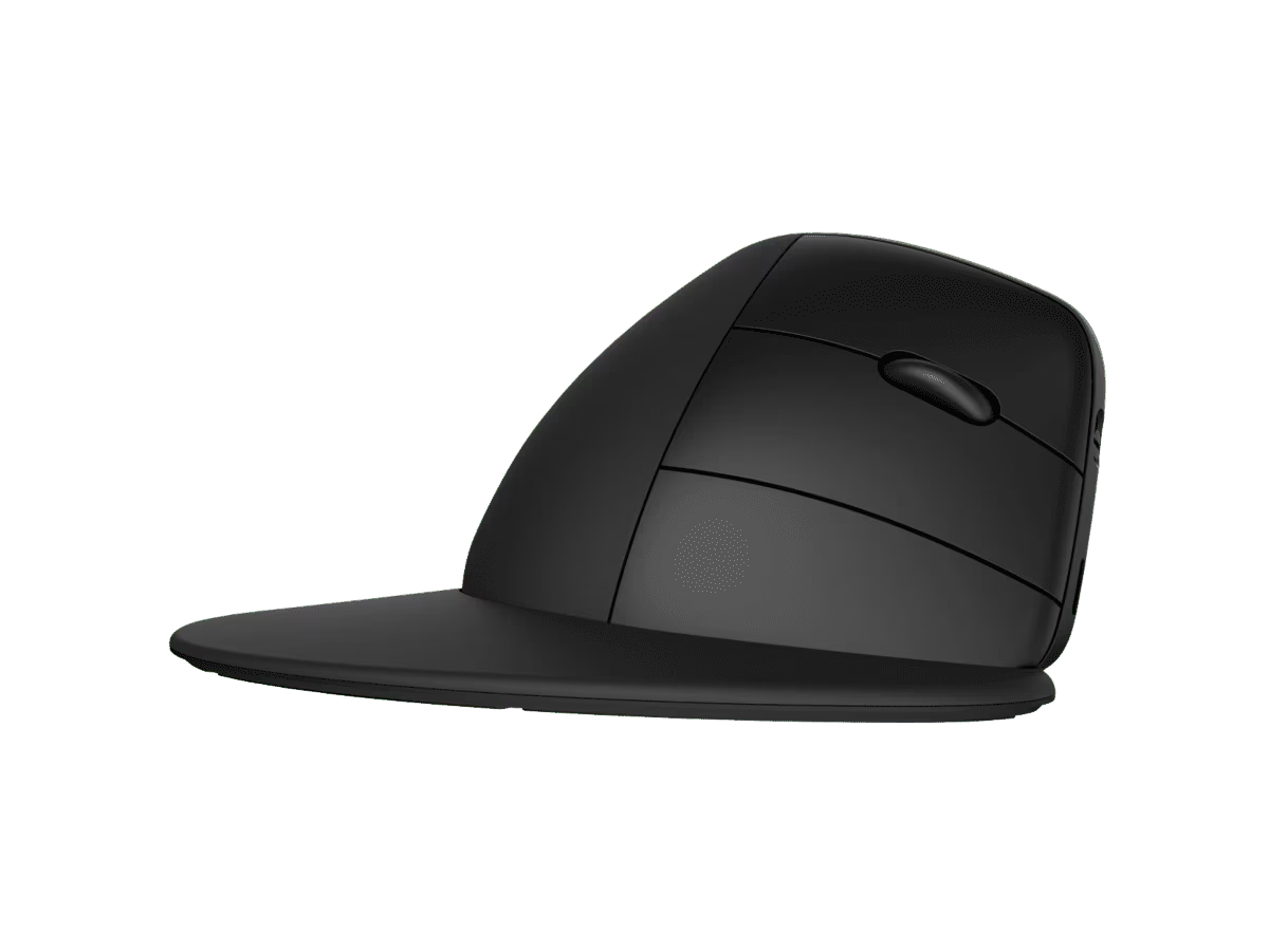 HP 920 Ergonomic Vertical Wireless Mouse - Up to 4000 dpi / 6 Buttons (5 Programmable) / Black Color