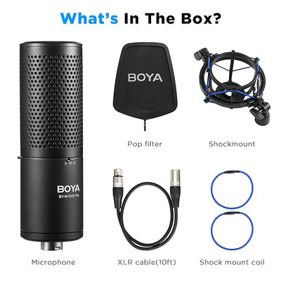 BOYA BY-M1000 Large Diaphragm Condenser Microphone