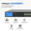 Linksys LGS328MPC - 24-Ports (Ethernet) / 4-Ports (SFP+) / Managed / Gigabit / PoE+ / Desktop - Switch