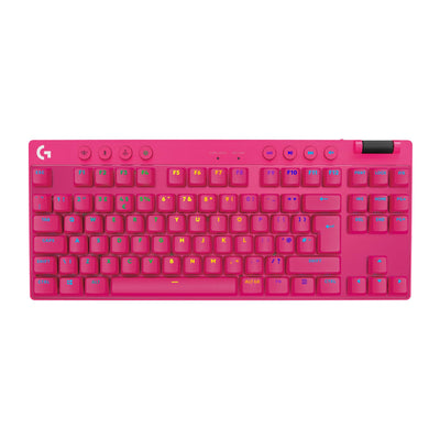 Logitech PRO X 60 LIGHTSPEED Wireless Gaming Keyboard - Magenta