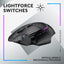 Logitech G502 X PLUS LIGHTSPEED Gaming Mouse - Wireless / RGB / Black