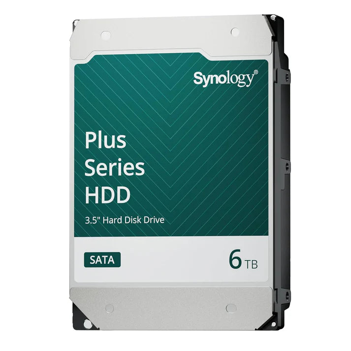 Synology Plus Series HAT3300 Hard Drive - 6TB / 3.5-inch / SATA-III / 5400 RPM / 256MB Buffer