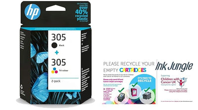 HP 305 Tri-Color Ink Cartridge - 100 Pages / Tri Color / Ink Cartridge