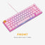 Glorious GMMK2 65% Pre-Built ANSI USA Wired RGB Mechanical Gaming Keyboard - Pink