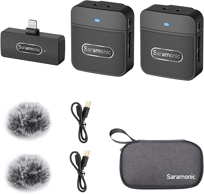 Saramonic Lightning 2.4G Dual Channel Wireless Microphone Blink100 B4
