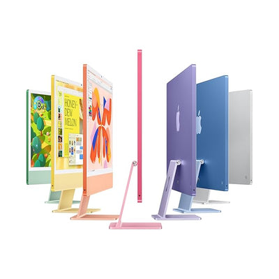 Apple iMac - 24" Standard Glass / M4 / 10-Core CPU / 10-Core GPU / 16 Core Neural Engine / 32GB RAM / 1TB SSD / Arb/Eng / Silver / 1YW