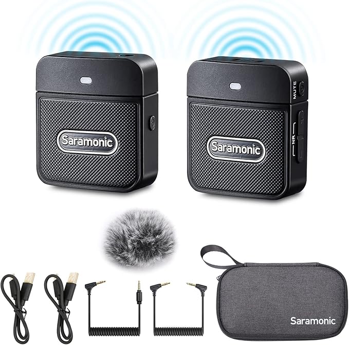 Saramonic 3.5mm 2.4G Dual Channel Wireless Microphone Blink100 B1