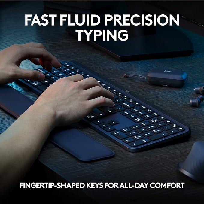 Logitech MX KEYS S Advanced Wireless Illuminated Keyboard - Graphite - Arb