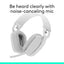 Logitech ZONE Vibe 100 Bluetooth Headset - Off White