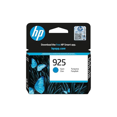 HP 925 Cyan Original Ink Cartridge - 400 Pages / Cyan / Ink Cartridge