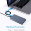 ORICO Dual-bay M.2 NGFF SATA SSD Enclosure - Gray