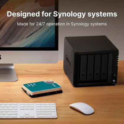 Synology Plus Series HAT3300 Hard Drive - 4TB / 3.5-inch / SATA-III / 5400 RPM / 256MB Buffer