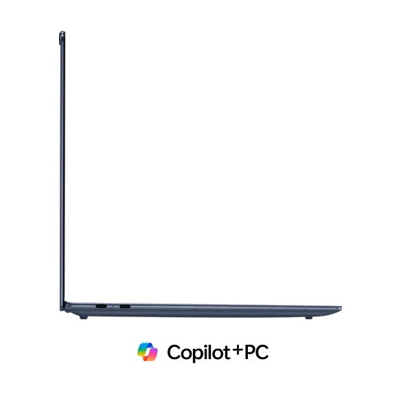 Lenovo Yoga Slim 7 Gen 9 - 14.5" 3K OLED Touch / Snapdragon X Elite X1E-78-100 / 32GB / 1TB (NVMe M.2 SSD) / Windows 11 Home / 2YW / عربي/إنجليزي / Lenovo USB-C 4-in-1 Hub / Cosmic Blue -(Open Box)