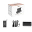 WST Magnetic Wireless Power Bank Docking Station 6 In 1 - Black
