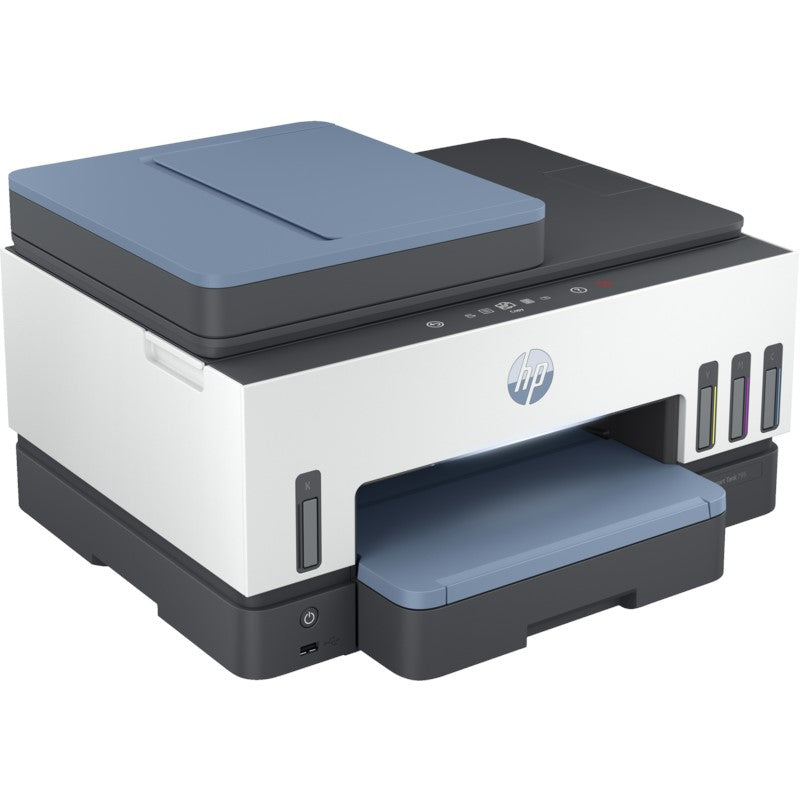 HP Smart Tank 795 Wi Fi All-in-One Printer Duplexer with ADF and Magic Touch Panel-Blue
