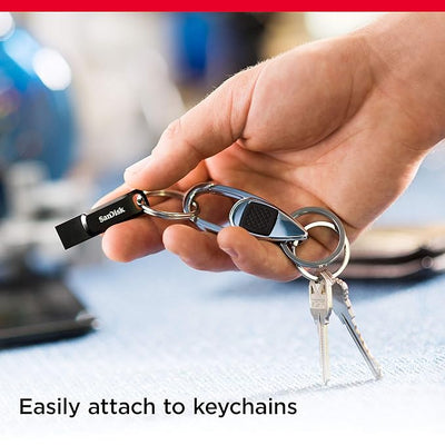 SanDisk Ultra Dual Drive Go Flash Drive - 256GB / Up to 400 MB/s / USB 3.2 Gen 1 / Type-C / Black