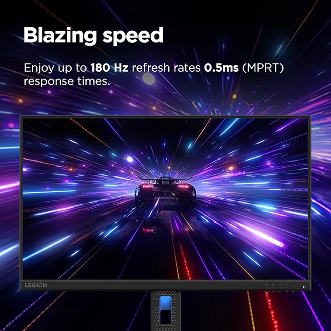 Lenovo Legion R24s - 23.8" FHD IPS Anti-glare / 1ms / Up to 144Hz / HDMI 2.1 / DP 1.4 / Raven Black - Monitor