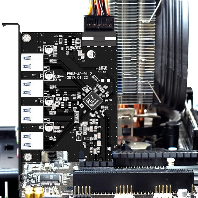 ORICO 4 Port USB3.0 PCI-E Expansion Card