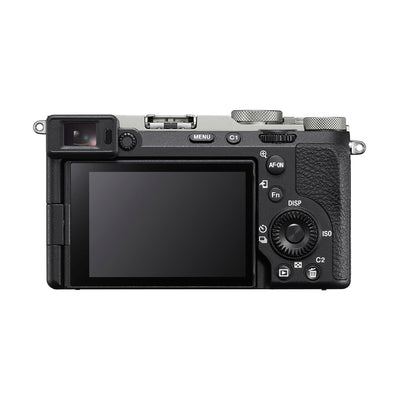 Sony ILCE-7CM2 MIRRORLESS CAMERA BODY - 34.1 MP / 2.95" LCD / HDMI / Wi-Fi / Bluetooth / USB - Silver