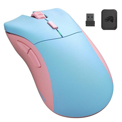 Glorious Model D Wireless PRO Mouse - Skyline Blue/Pink - Forge