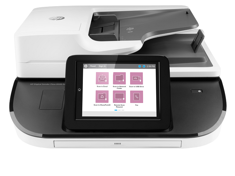 HP Digital Sender Flow 8500 fn2 Document Capture Workstation - 600dpi / A4 / USB / LAN - Scanner