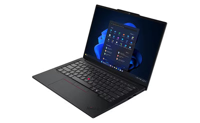 Lenovo ThinkPad E14 Gen 7 AI PC - 14.0" WUXGA / Ultra 5 225U / 8GB / 512GB (NVMe M.2 SSD) / AI Boost, up to 12 TOPS / DOS (Without OS) / 1YW / Arabic/English / Lenovo 15.6" Casual Toploader