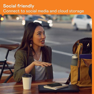 WD My Passport - 4TB / Up to 5Gbps / USB 3.2 Gen 1 / Black / External Hard Drive