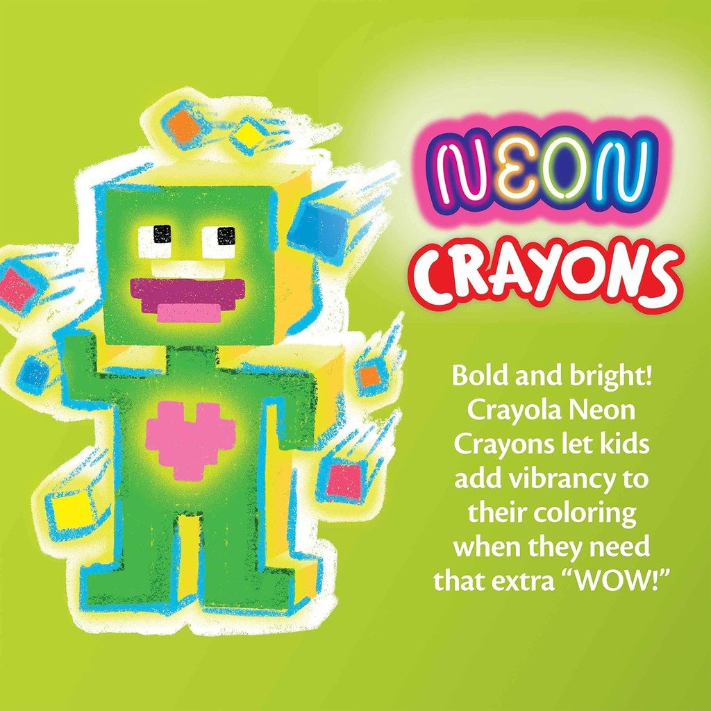 96 ct. Special Effects Crayons Neon, Metallic, Pearlescent & Glitter Crayons,