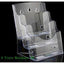 Acrylic 3 Compartments Stand A4 Size