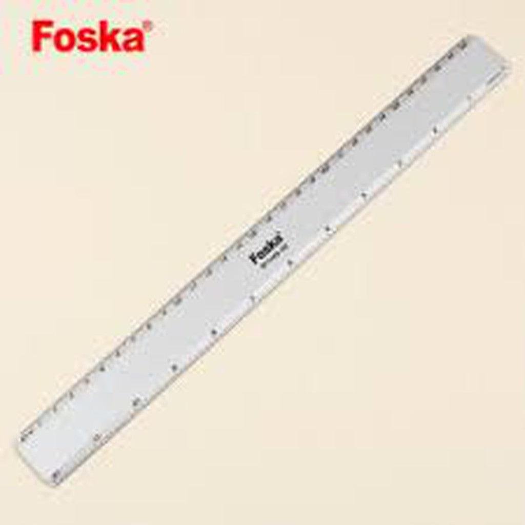 Aluminium Ruler Striped 30 Cm Rf1604-30