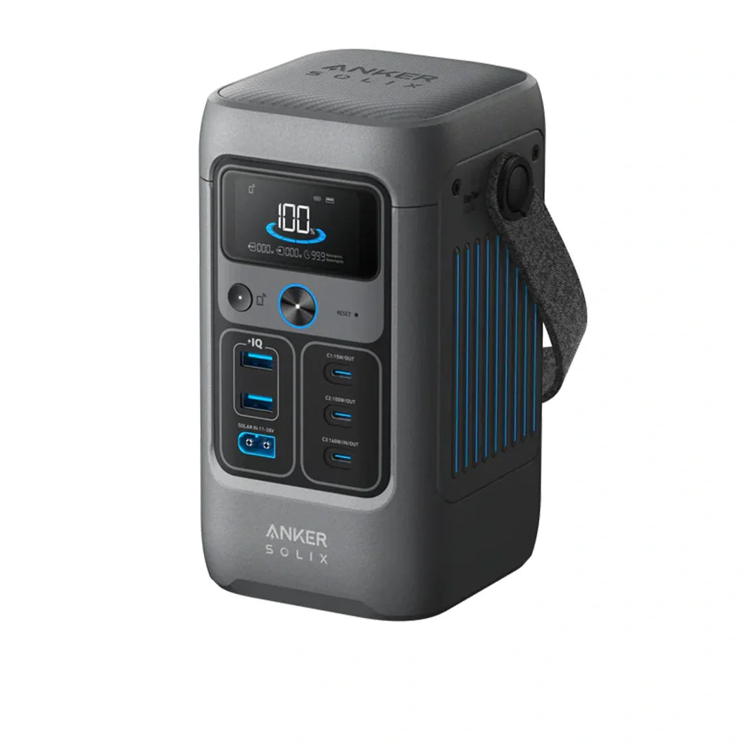 Anker SOLIX C200 DC Portable Power Station- Dark Gray