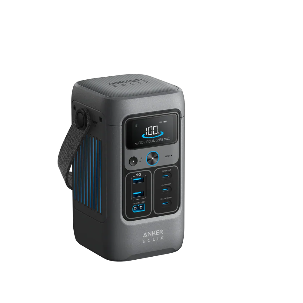 Anker SOLIX C200 DC Portable Power Station- Dark Gray